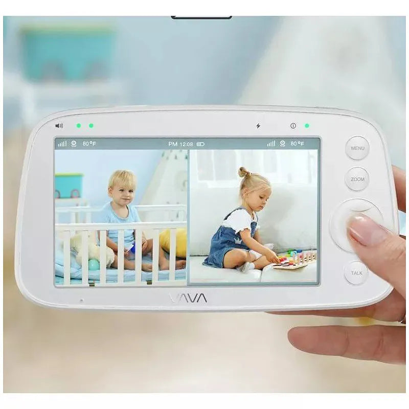 VAVA Split View 5" 720P Video Baby Monitor with 2 Cameras