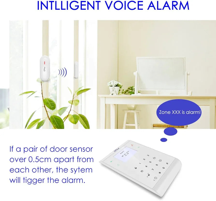 CPVAN CP5 SECURITY ALARM SYSTEM