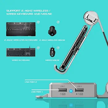 GameSir X1 Battledock FPS Mobile Game Controller Mouse and Keyboard Converter for Android Smartphone Tablet