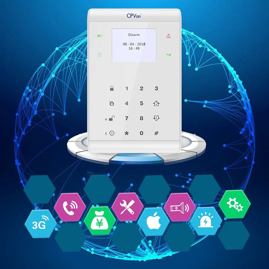 CPVAN CP5 SECURITY ALARM SYSTEM