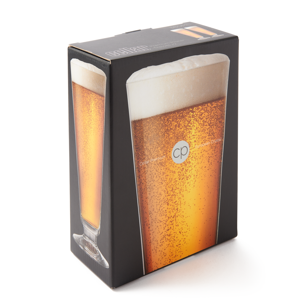 Cellar Premium Pilsner Glass Set of 2
