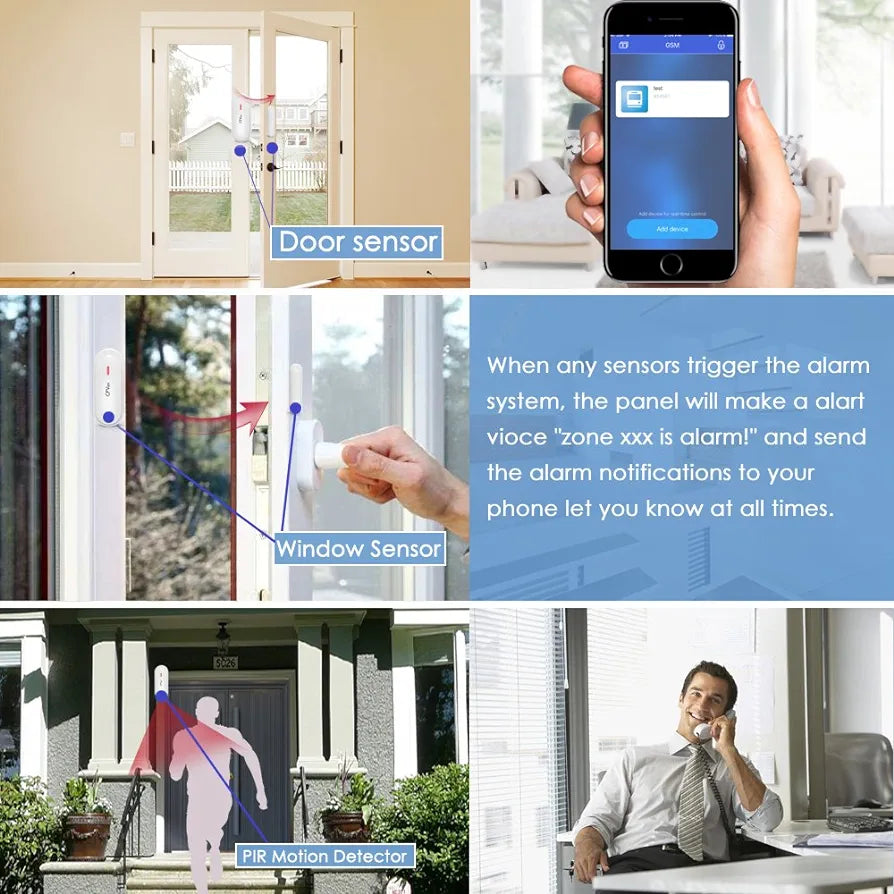 CPVAN CP5 SECURITY ALARM SYSTEM