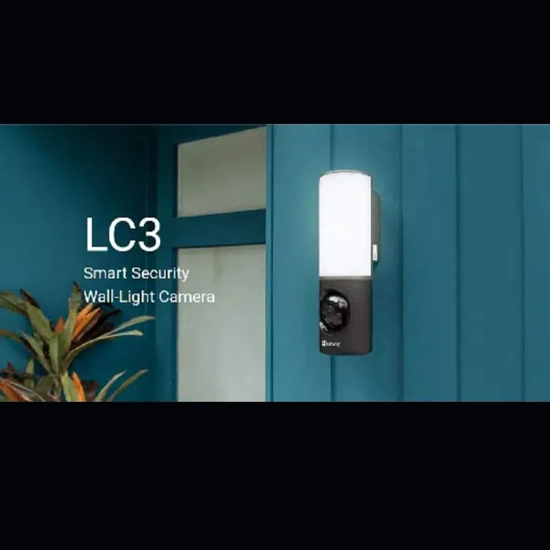 Ezviz LC3 Smart Security Wall-Light Camera