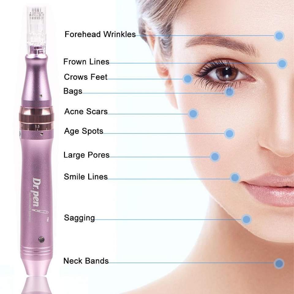 ULTIMA M7 Dr Pen - Derma Pen Micro Needling System Adjustable - Derma Pen For PRP - Micro needling Pen Devices in Pakistan