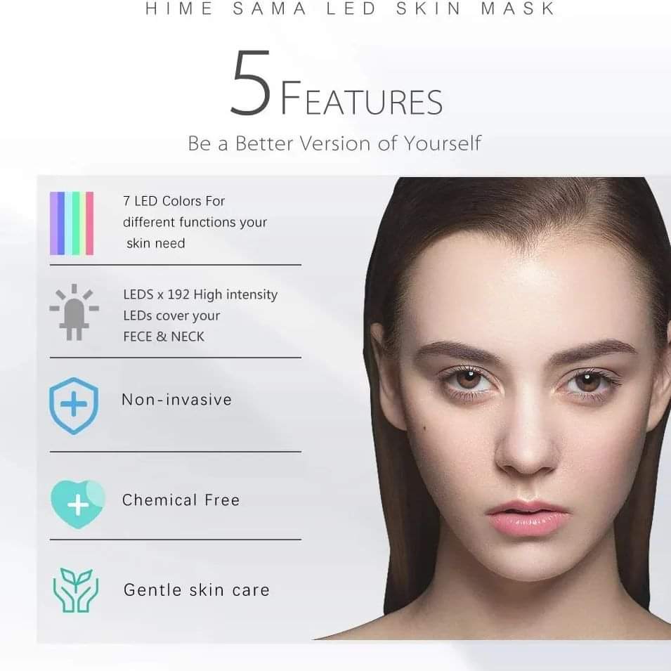 HIME SAMA LED Face Mask