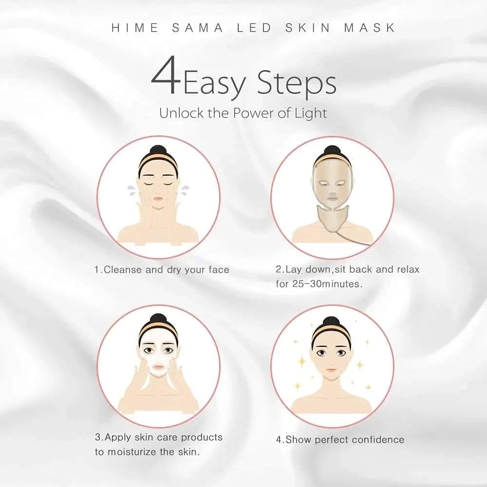 HIME SAMA LED Face Mask
