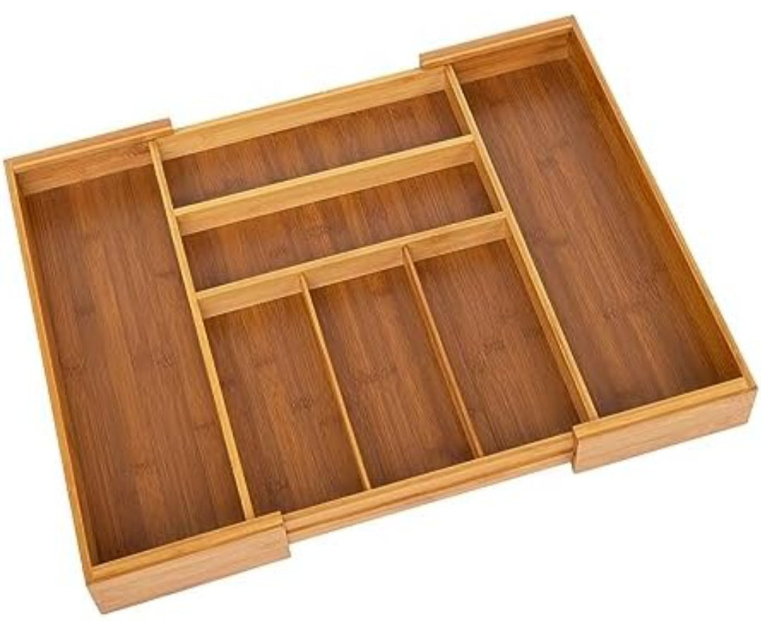 BAMBOO CUTLERY ORGANISER