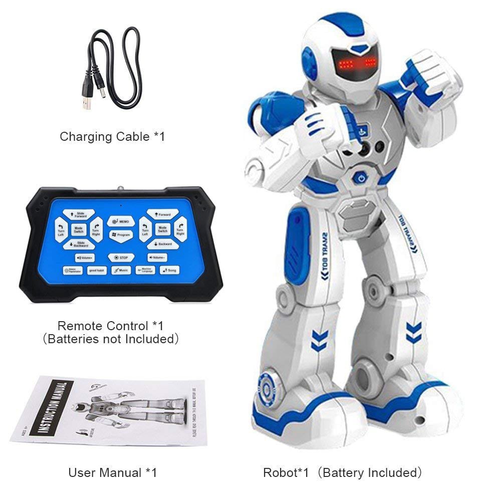 Remote Control Robot Smart Robot Toy Movable Joints for Birthday Present for Above 6 Years Old