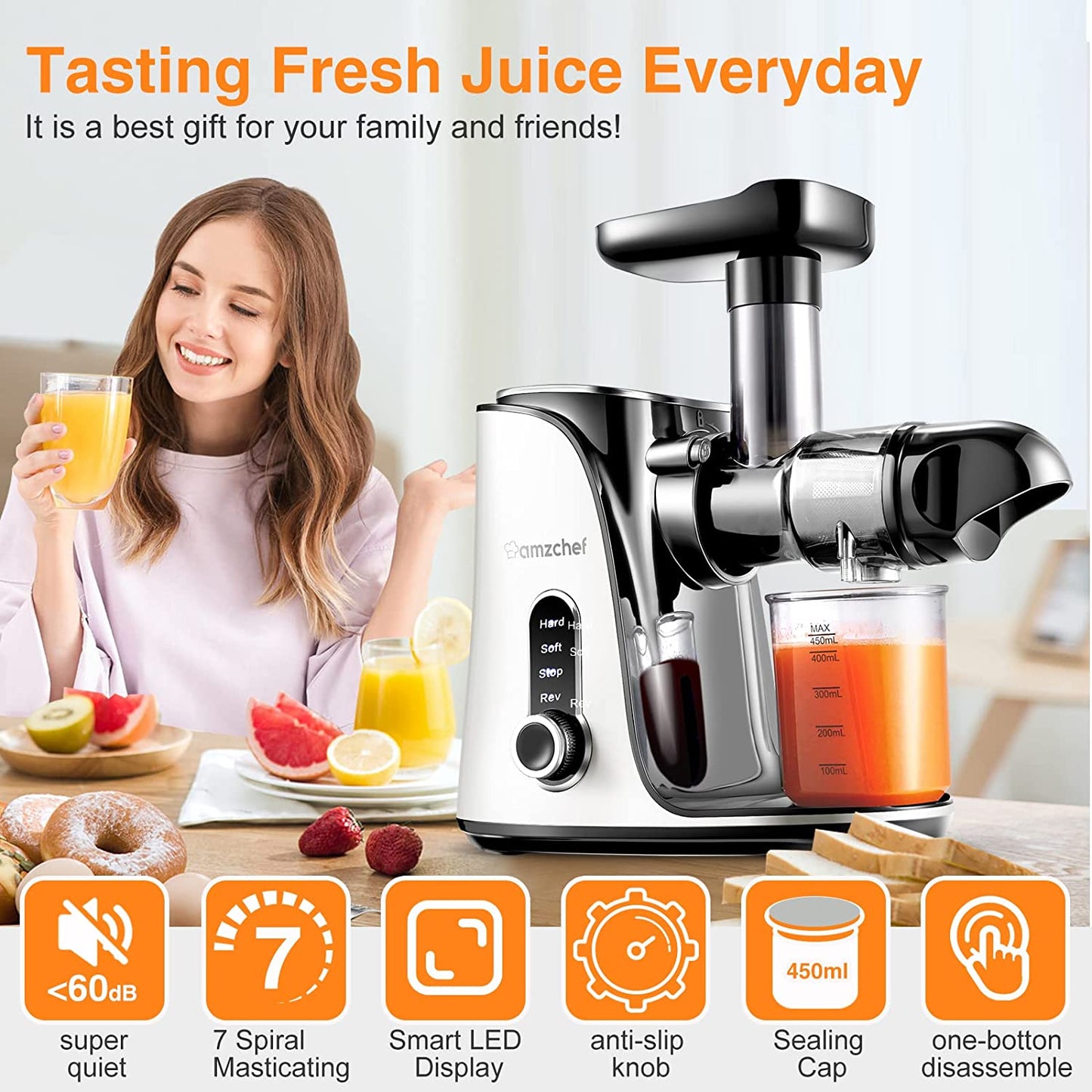 AMSCHECF SLOW JUICER GM3001