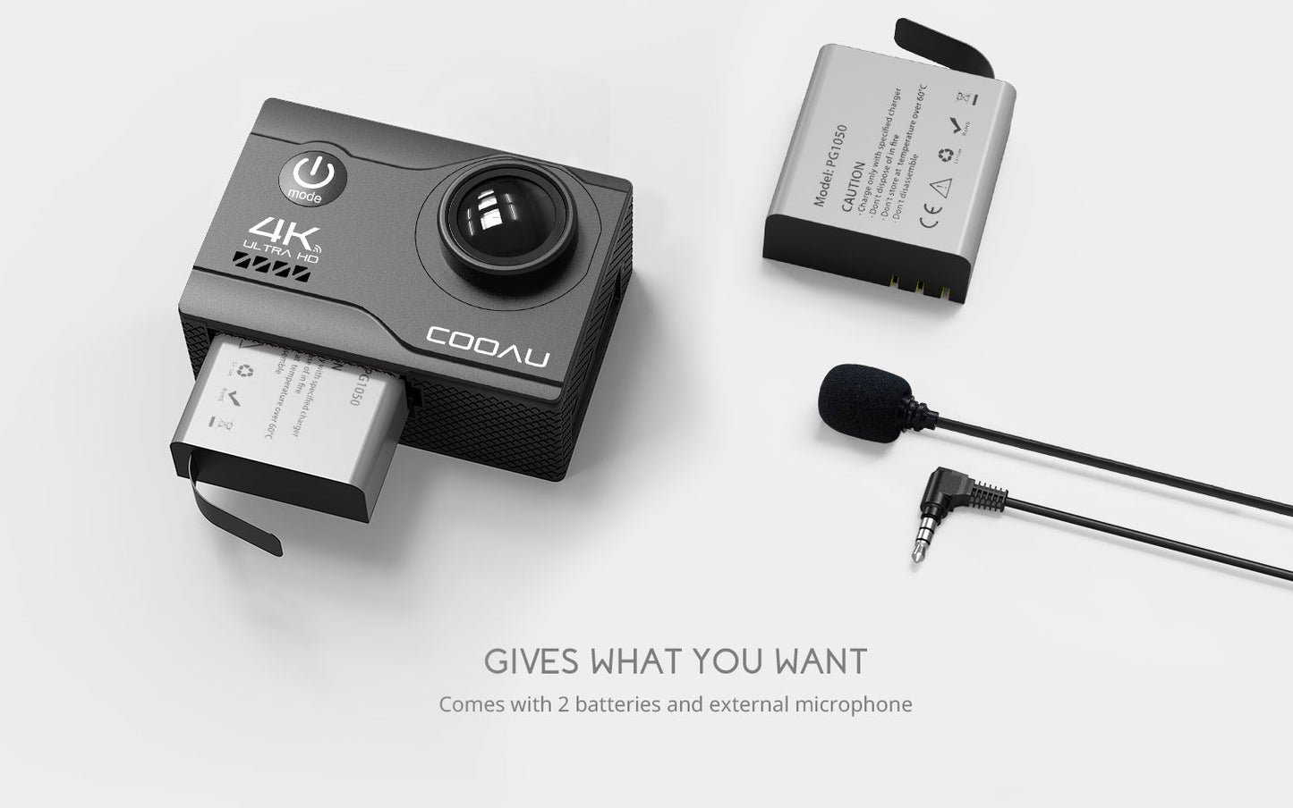 COOAU ACTION CAMERA CU-SPCO6