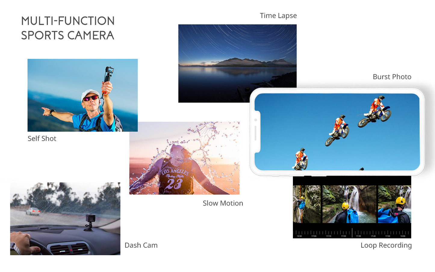 COOAU ACTION CAMERA CU-SPCO6