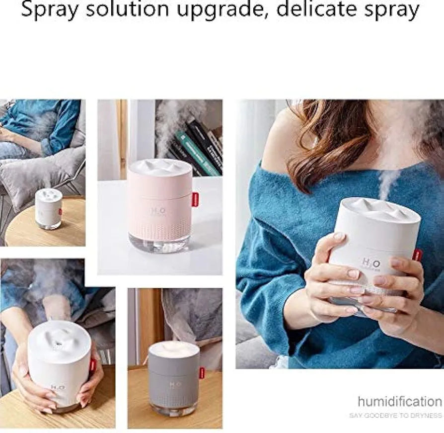 Snow Mountain H2O USB Humidifier, Grey