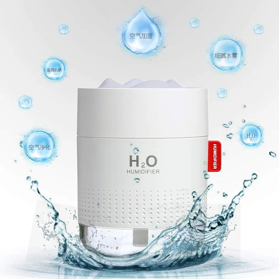 Snow Mountain H2O USB Humidifier, Grey