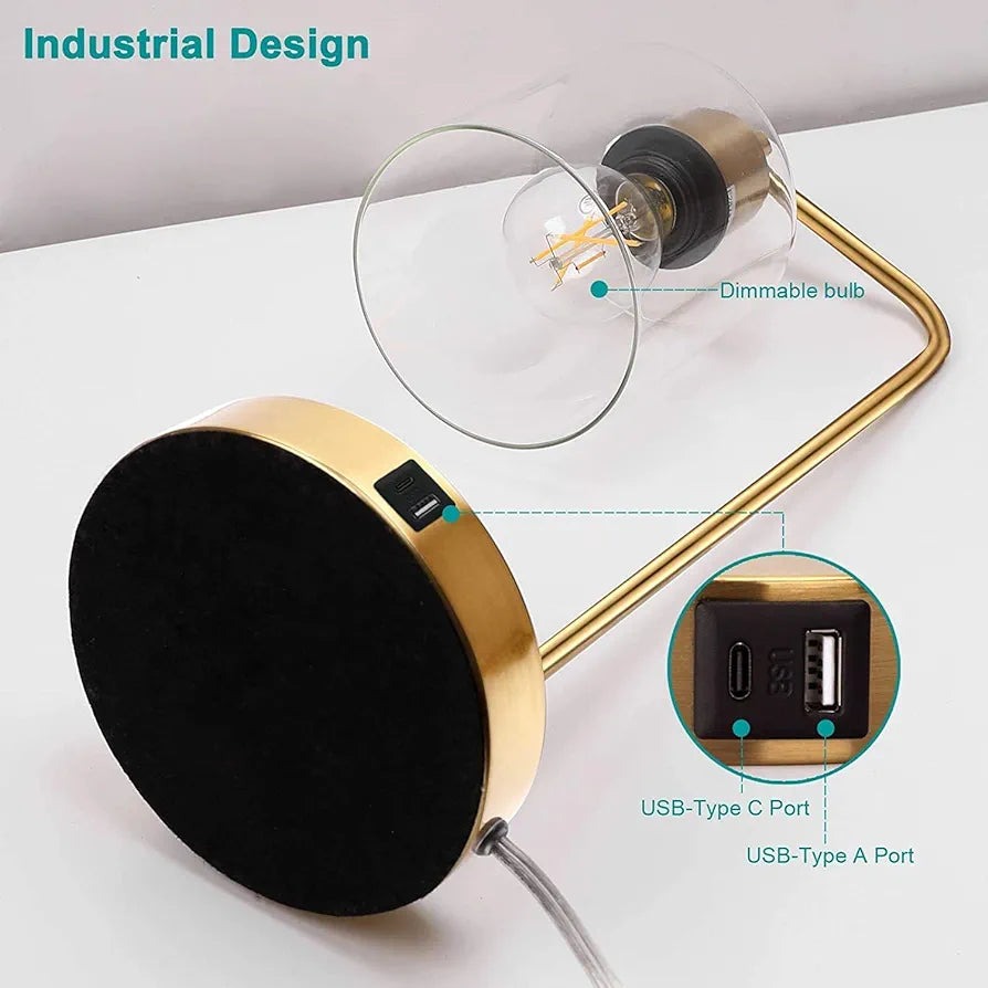 INDUSTRIAL TABLE LAMP