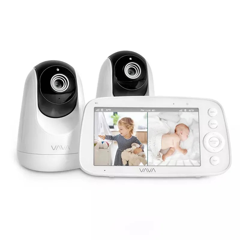 VAVA Split View 5" 720P Video Baby Monitor with 2 Cameras