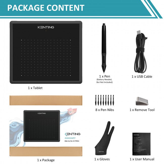 KENTING K5540 Drawing Tablet
