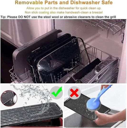 KCZAZY ELECTRIC SMOKELESS GRILL