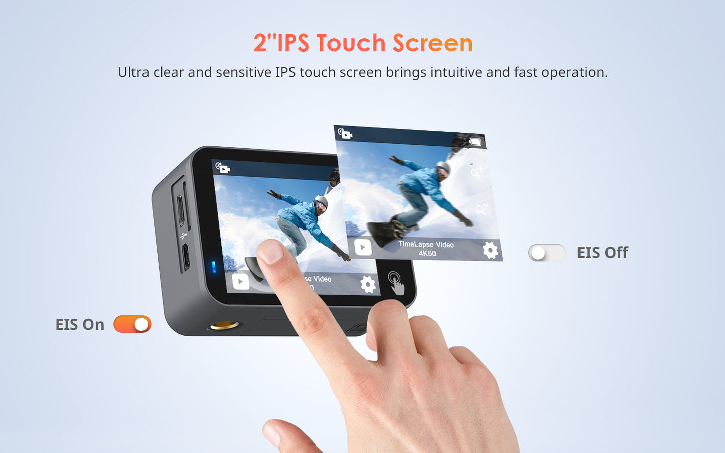 COOAU NATIVE 4K ACTION CAMERA CU-SPCO2