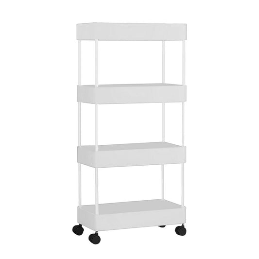 4-LAYER STORAGE RACK WITH WHEEL