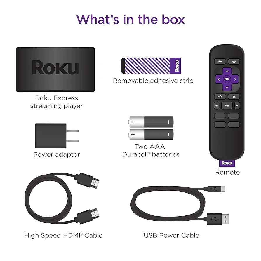 Roku Express | HD Roku Streaming Device